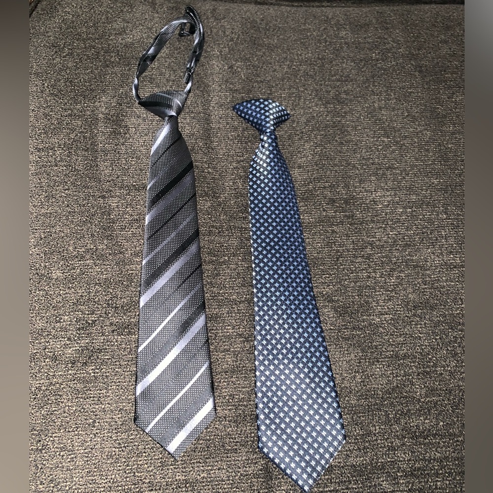 Boy Neck Tie,Children's Place Adjustable Neck Tie,Cat & Jack Clip on Neck Tie - Picture 6 of 13